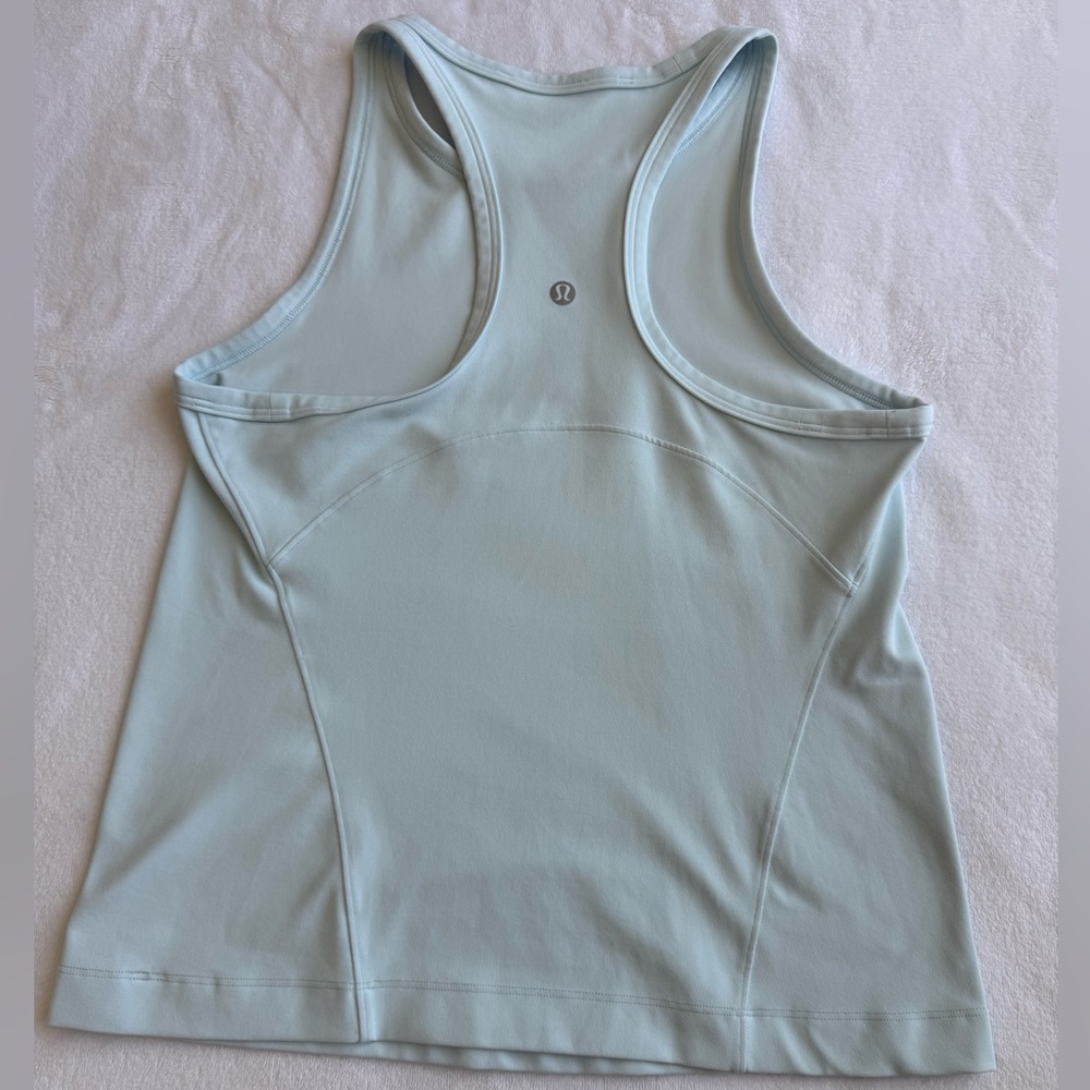 lululemon Athletica Light Blue Tank Top